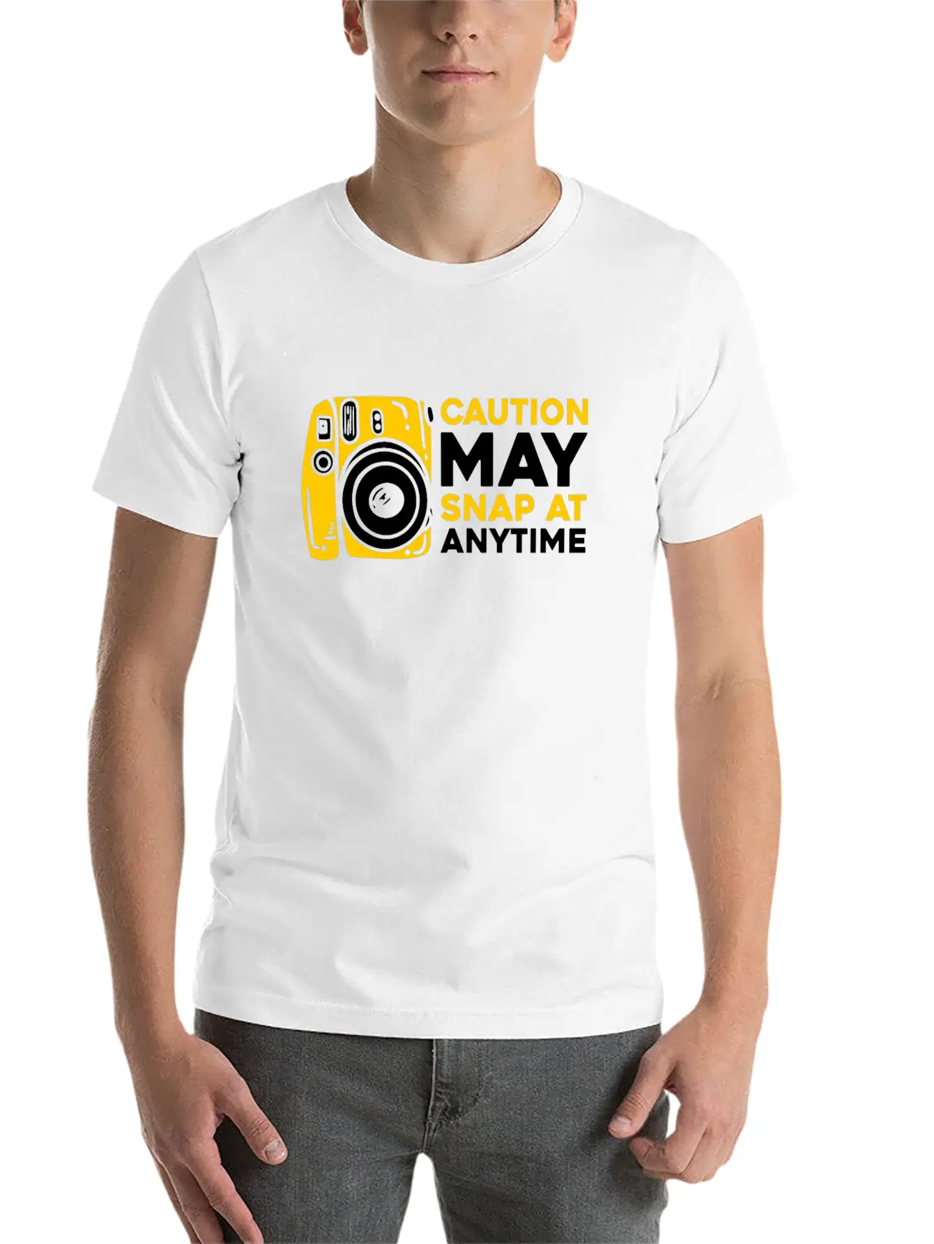 Photographer Camera Photography Essential Unisex Summer Tee – Soft Cotton Casual Fit
