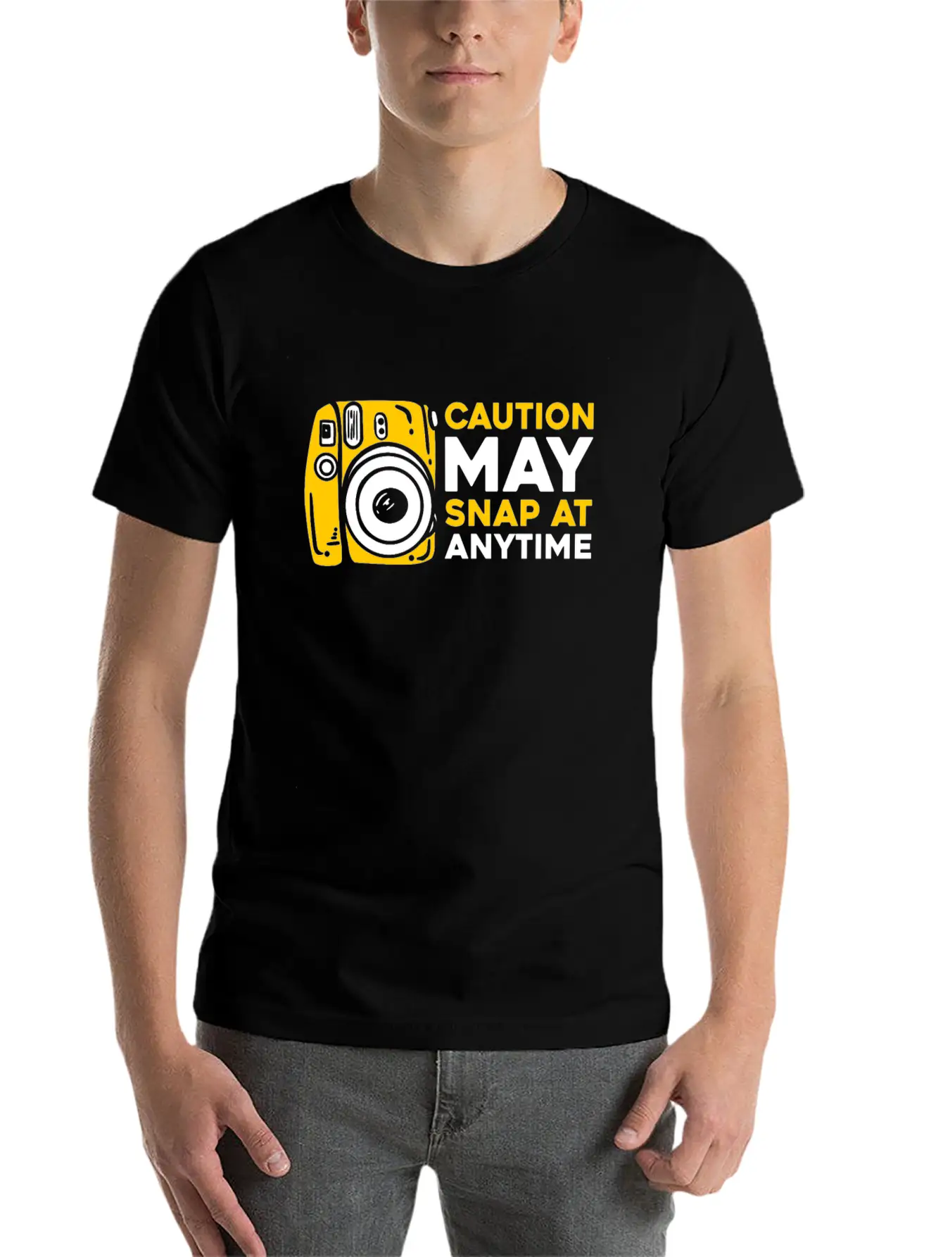 Photographer Camera Photography Essential Unisex Summer Tee – Soft Cotton Casual Fit