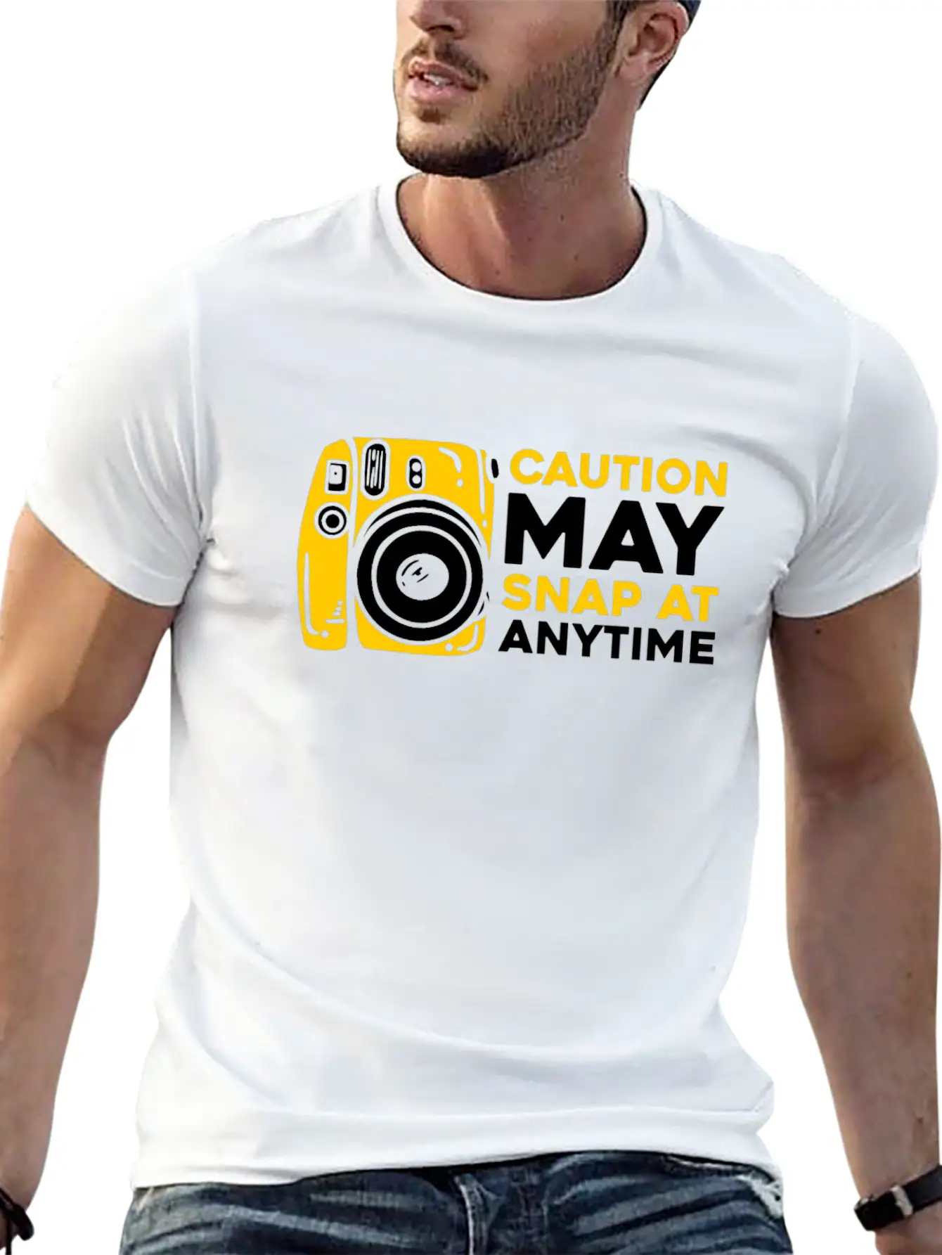 Photographer Camera Photography Essential Unisex Summer Tee – Soft Cotton Casual Fit