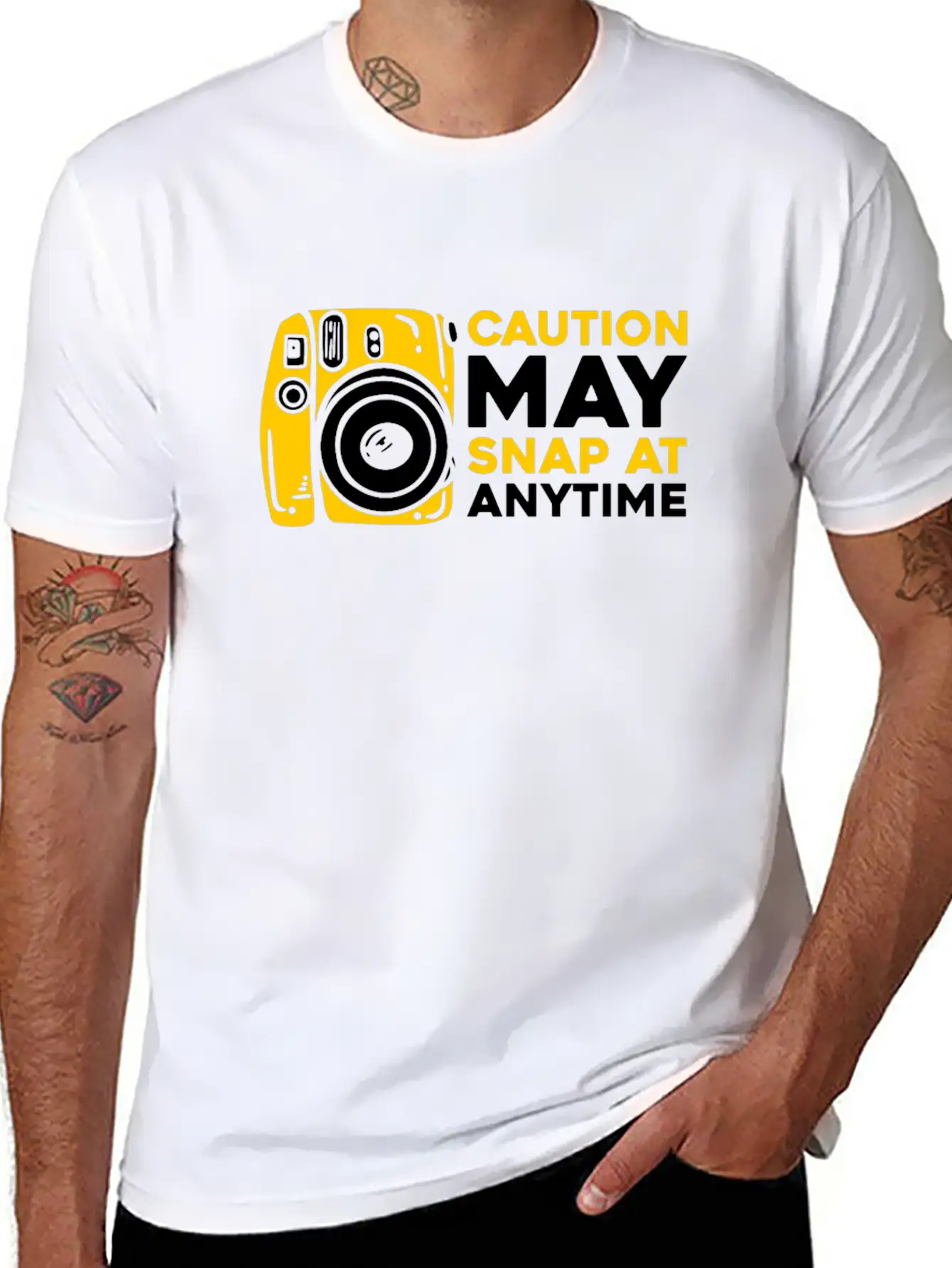 Photographer Camera Photography Essential Unisex Summer Tee – Soft Cotton Casual Fit
