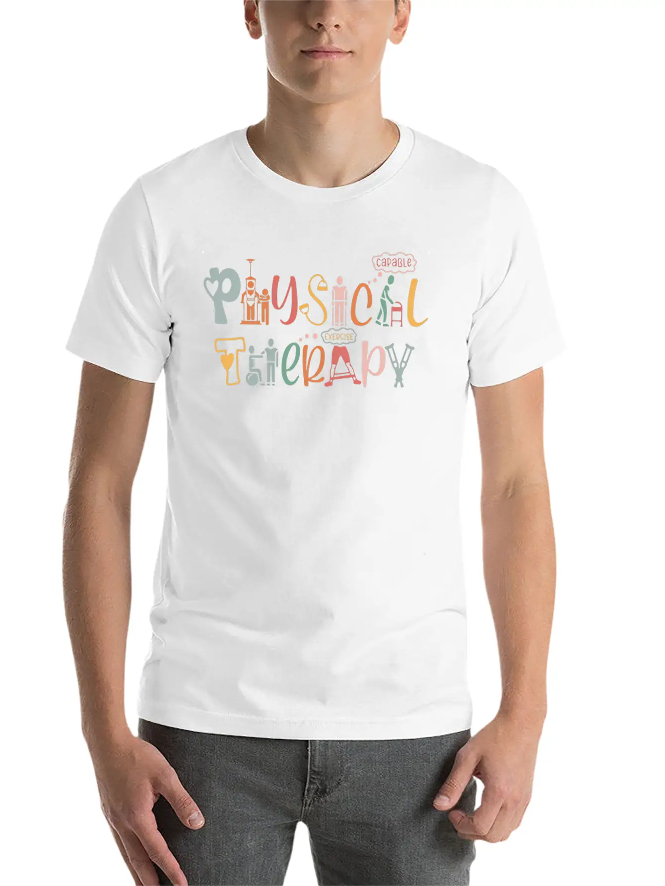 Physical Therapy Physical Therapist Pt Comfortable Minimalist Graphic Tee – Summer Style Essential