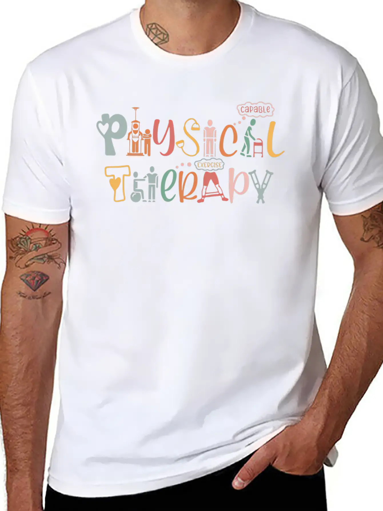 Physical Therapy Physical Therapist Pt Comfortable Minimalist Graphic Tee – Summer Style Essential
