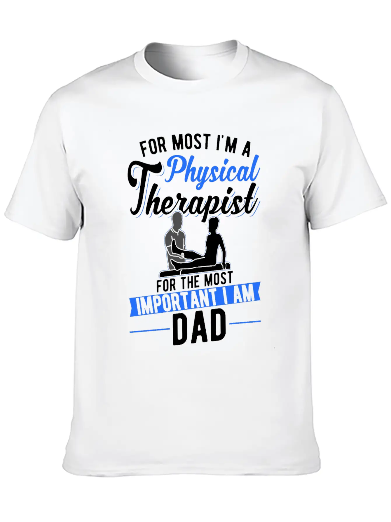 Physiotherapist Father Physiotherapy Papa Physio Comfortable Minimalist Graphic Tee – Summer Style Essential