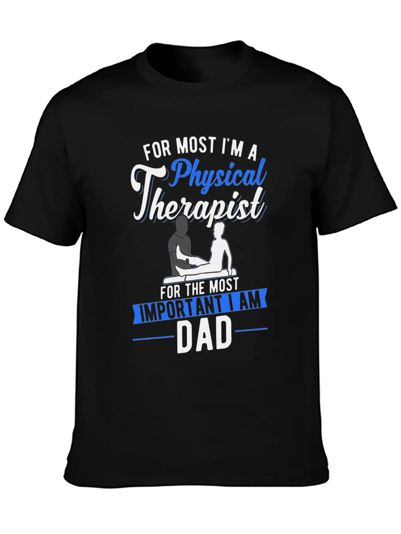 Physiotherapist Father Physiotherapy Papa Physio Comfortable Minimalist Graphic Tee – Summer Style Essential