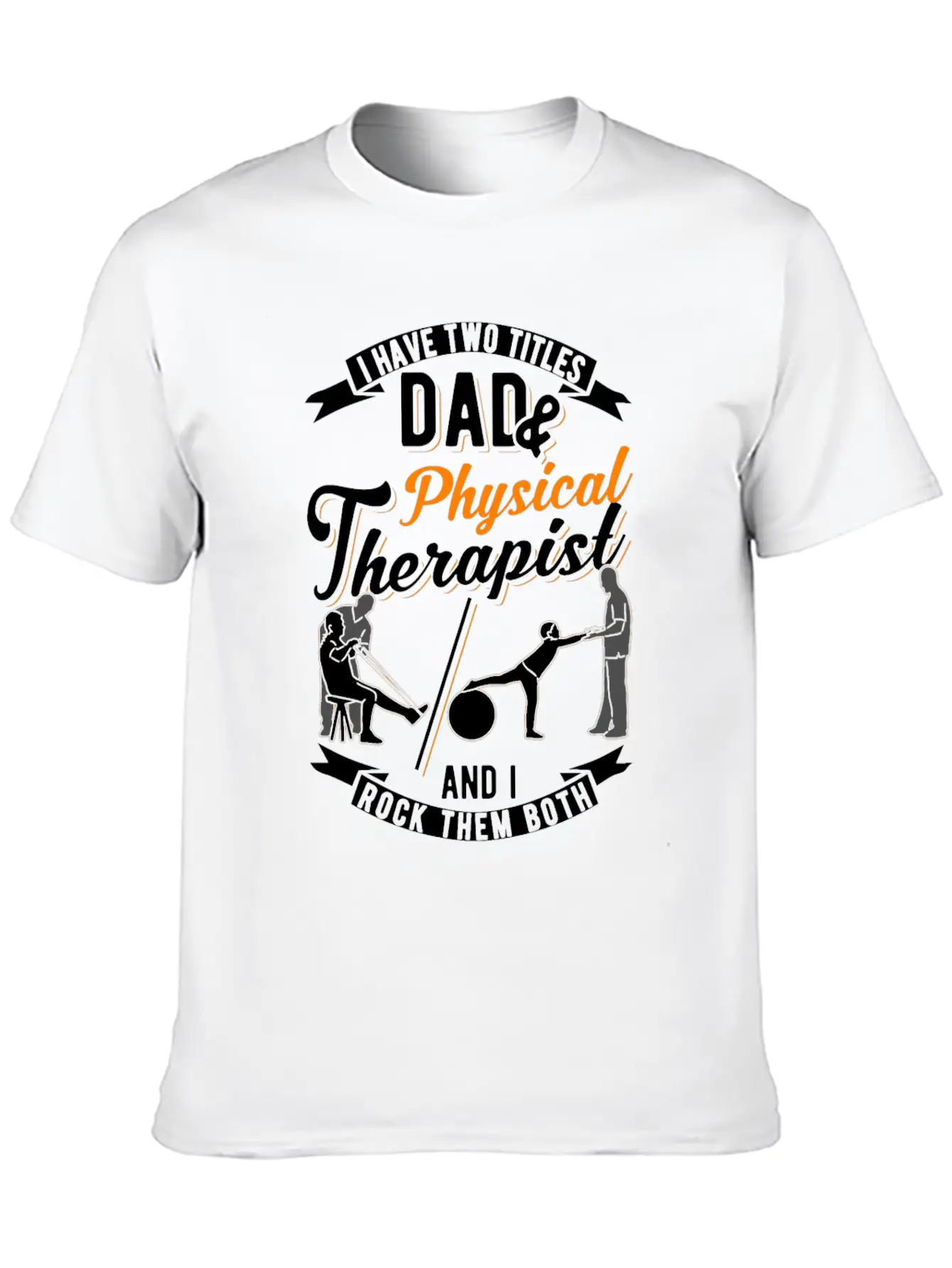 Physiotherapist Father Physiotherapy Papa Physio Stylish Everyday T-Shirt – Unisex Basic Cotton Tee