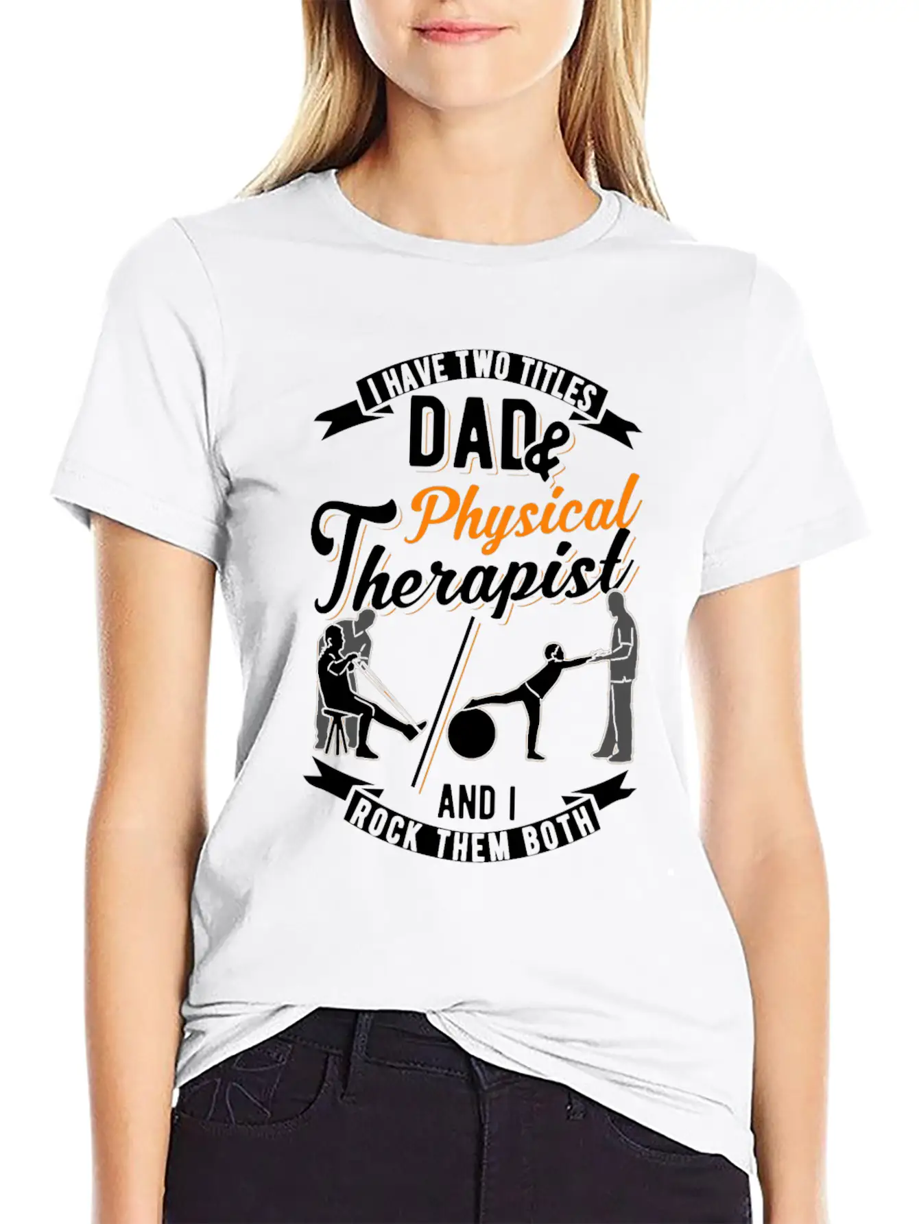 Physiotherapist Father Physiotherapy Papa Physio Stylish Everyday T-Shirt – Unisex Basic Cotton Tee