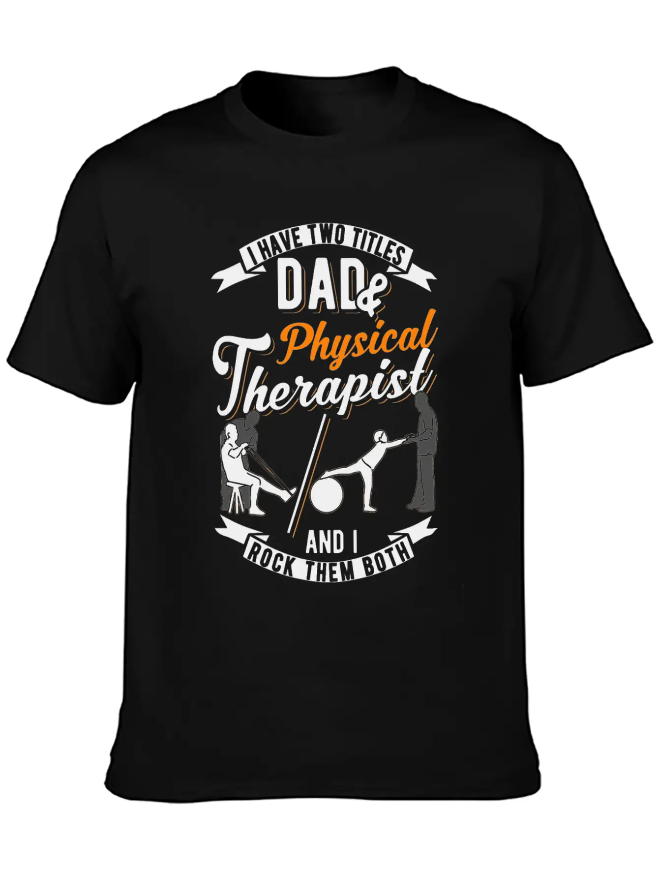 Physiotherapist Father Physiotherapy Papa Physio Stylish Everyday T-Shirt – Unisex Basic Cotton Tee