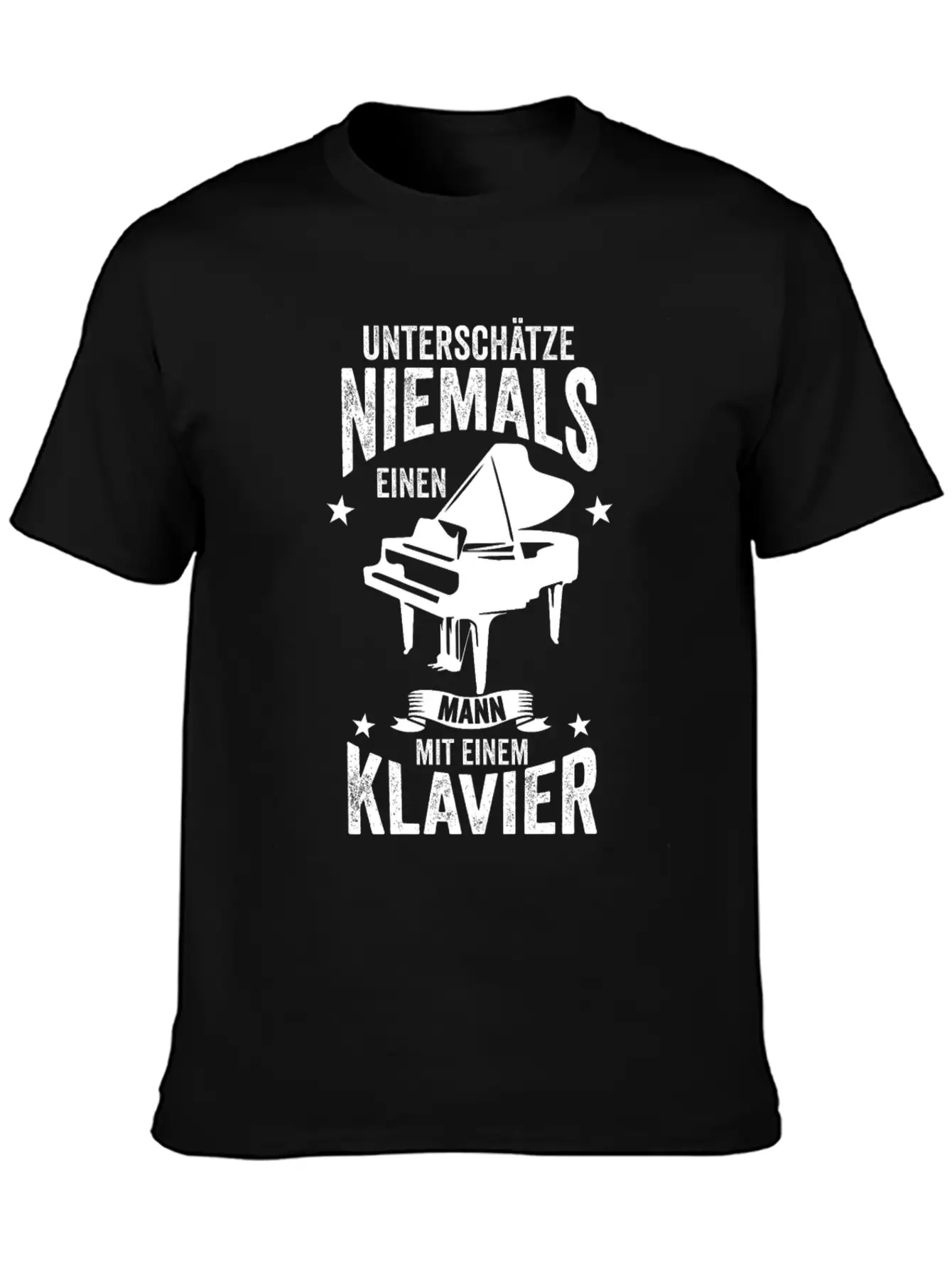 Piano Band Stylish Everyday T-Shirt – Unisex Basic Cotton Tee