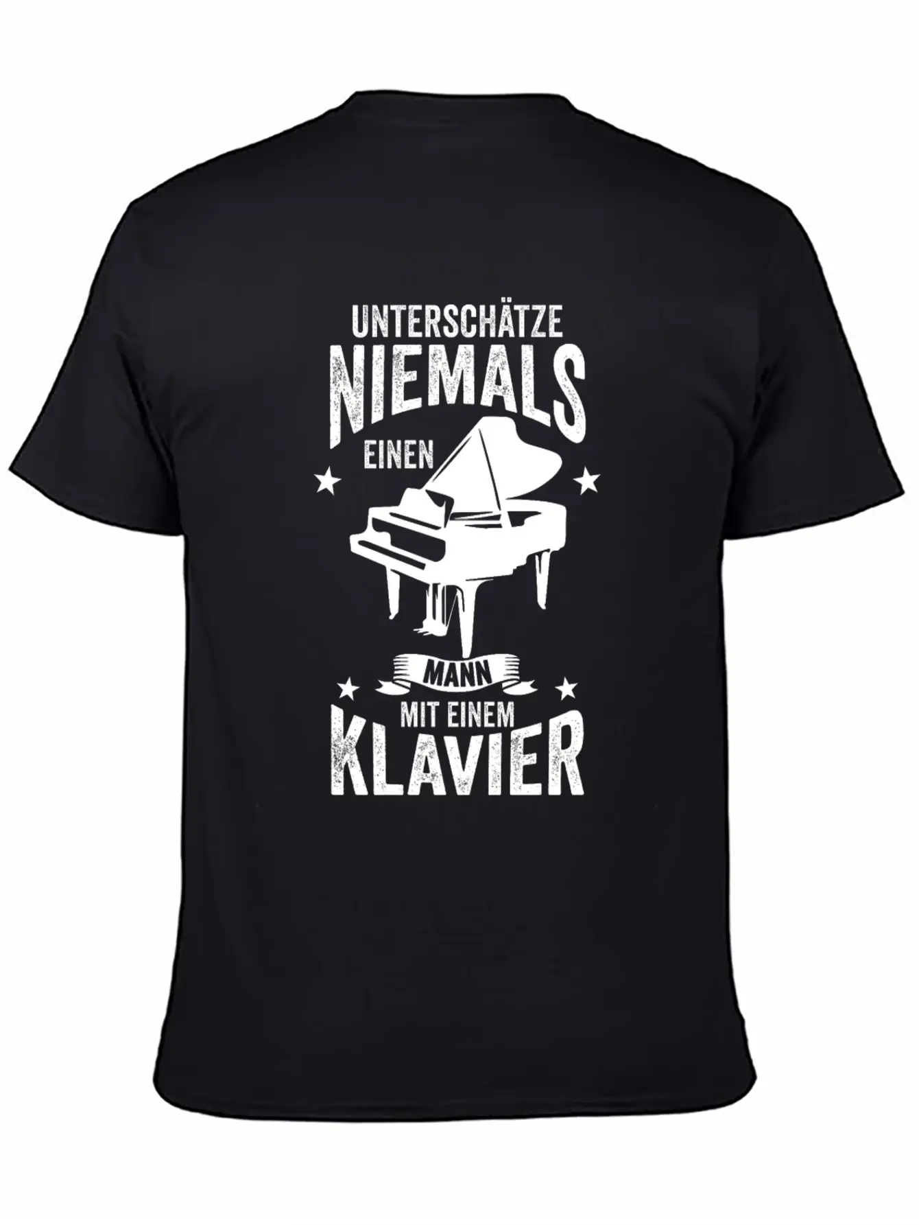 Piano Band Stylish Everyday T-Shirt – Unisex Basic Cotton Tee