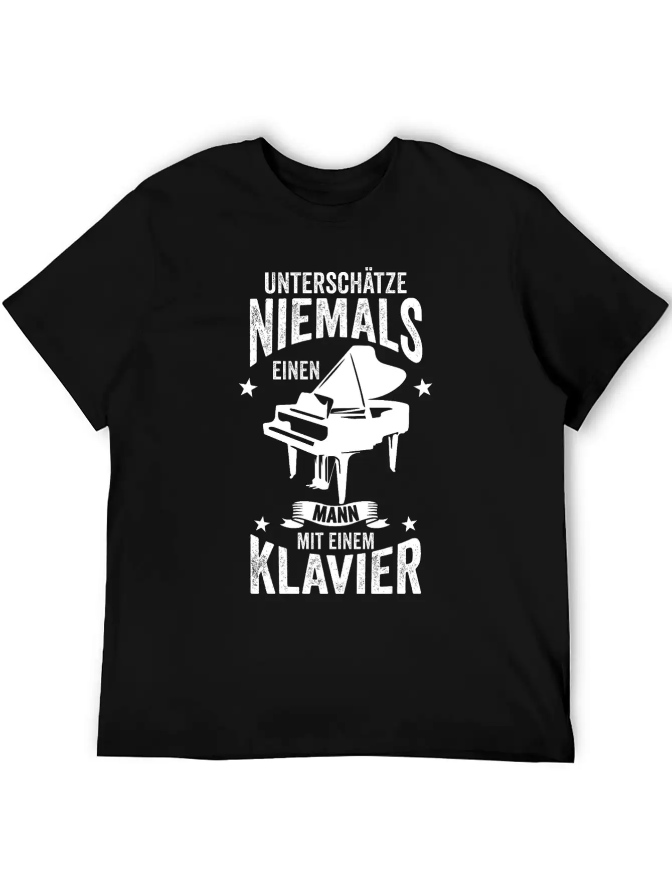 Piano Band Stylish Everyday T-Shirt – Unisex Basic Cotton Tee