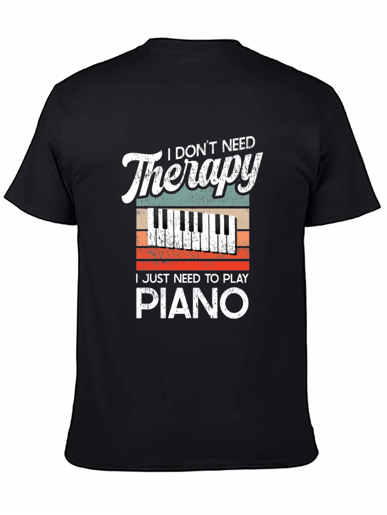 Piano For A Pianist Comfortable Minimalist Graphic Tee – Summer Style Essential