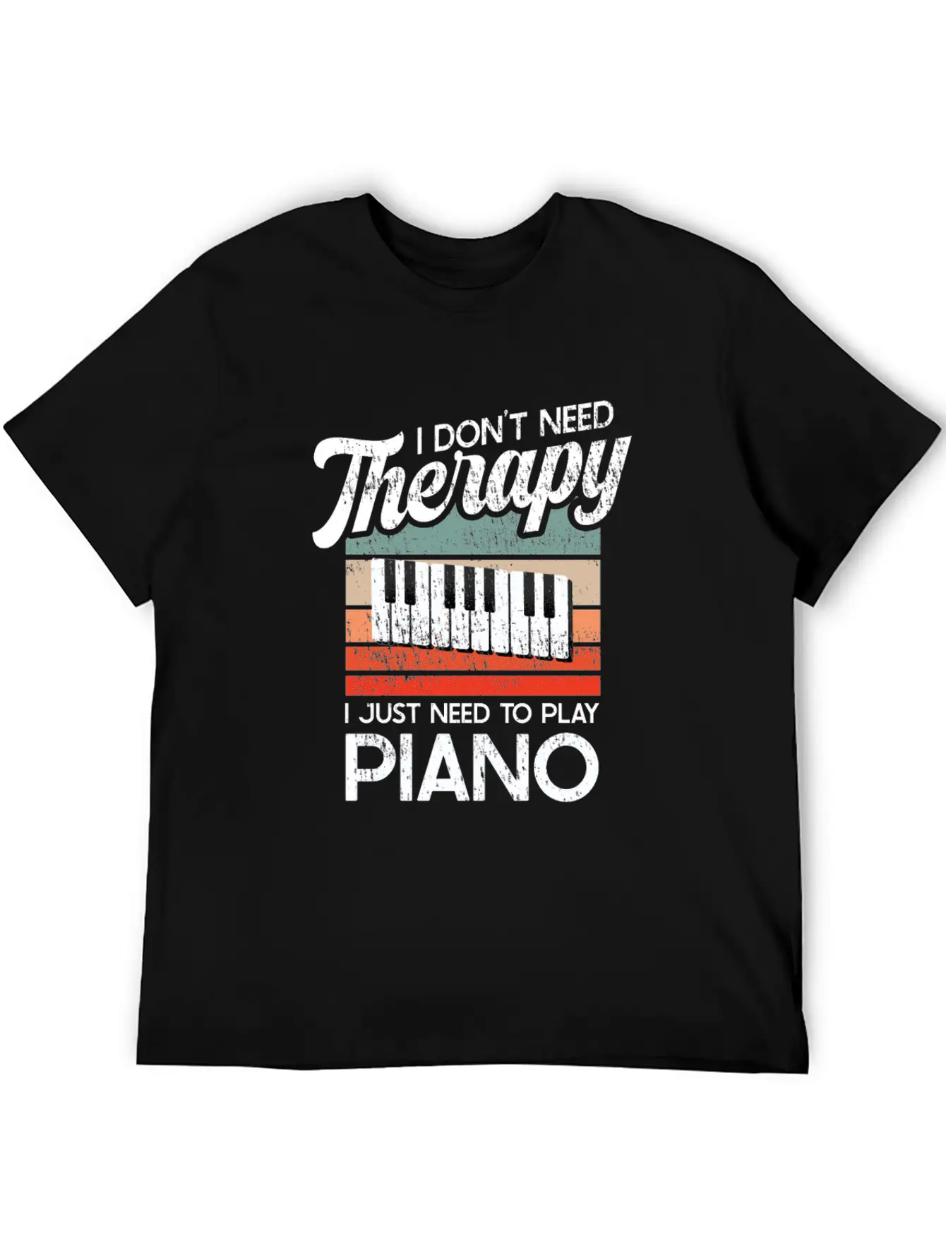 Piano For A Pianist Comfortable Minimalist Graphic Tee – Summer Style Essential