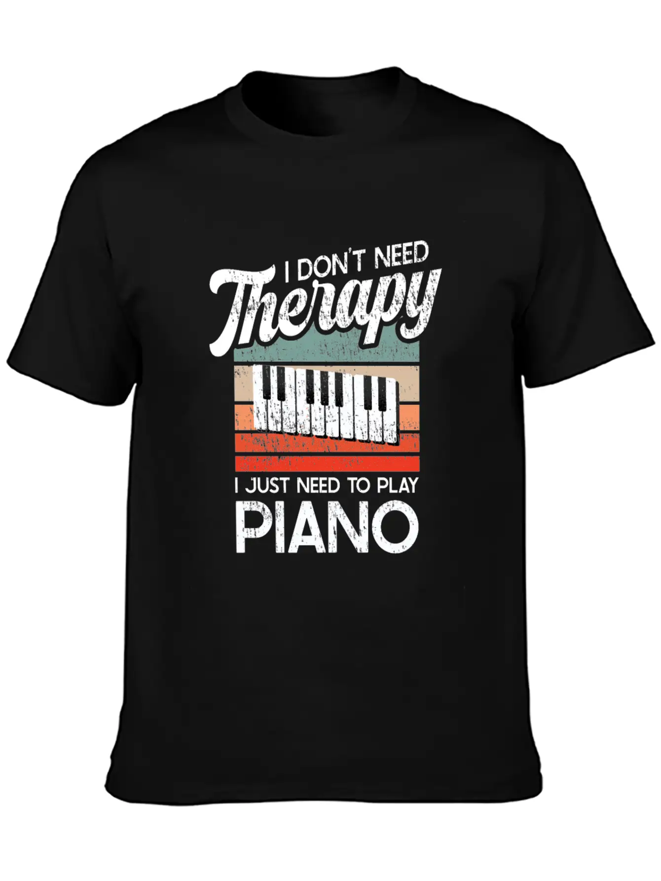 Piano For A Pianist Comfortable Minimalist Graphic Tee – Summer Style Essential