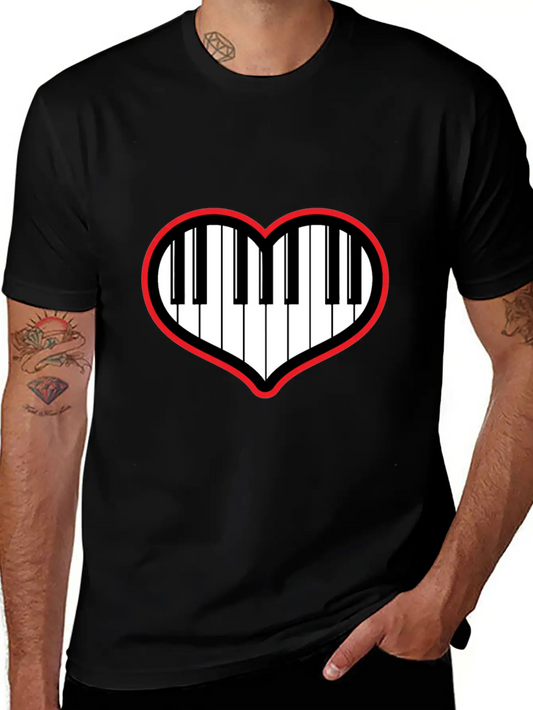Piano Gift Piano And Grand Piano Comfortable Minimalist Graphic Tee – Summer Style Essential