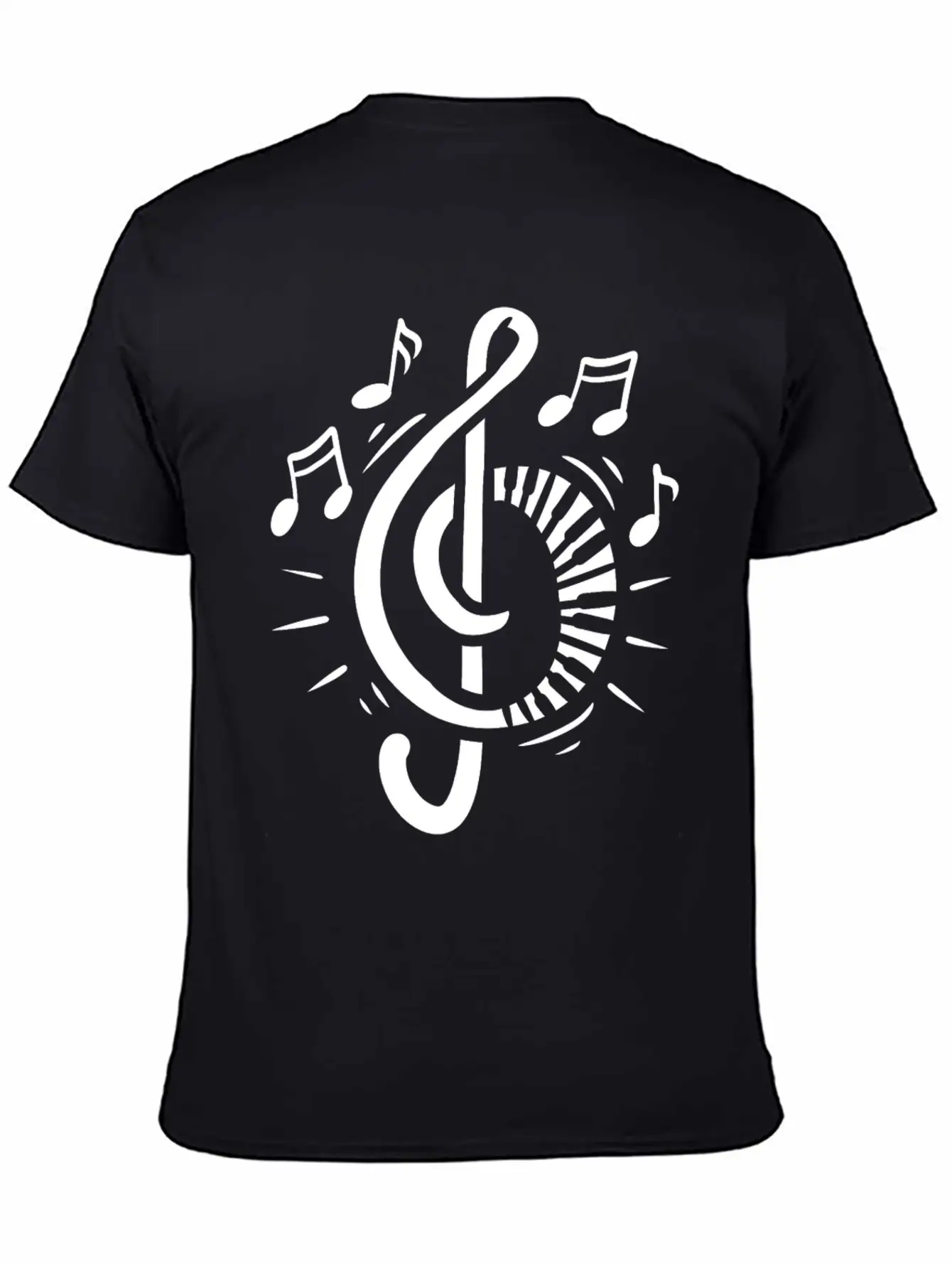 Piano Pianist Musician Music Clef Keyboard Comfortable Minimalist Graphic Tee – Summer Style Essential