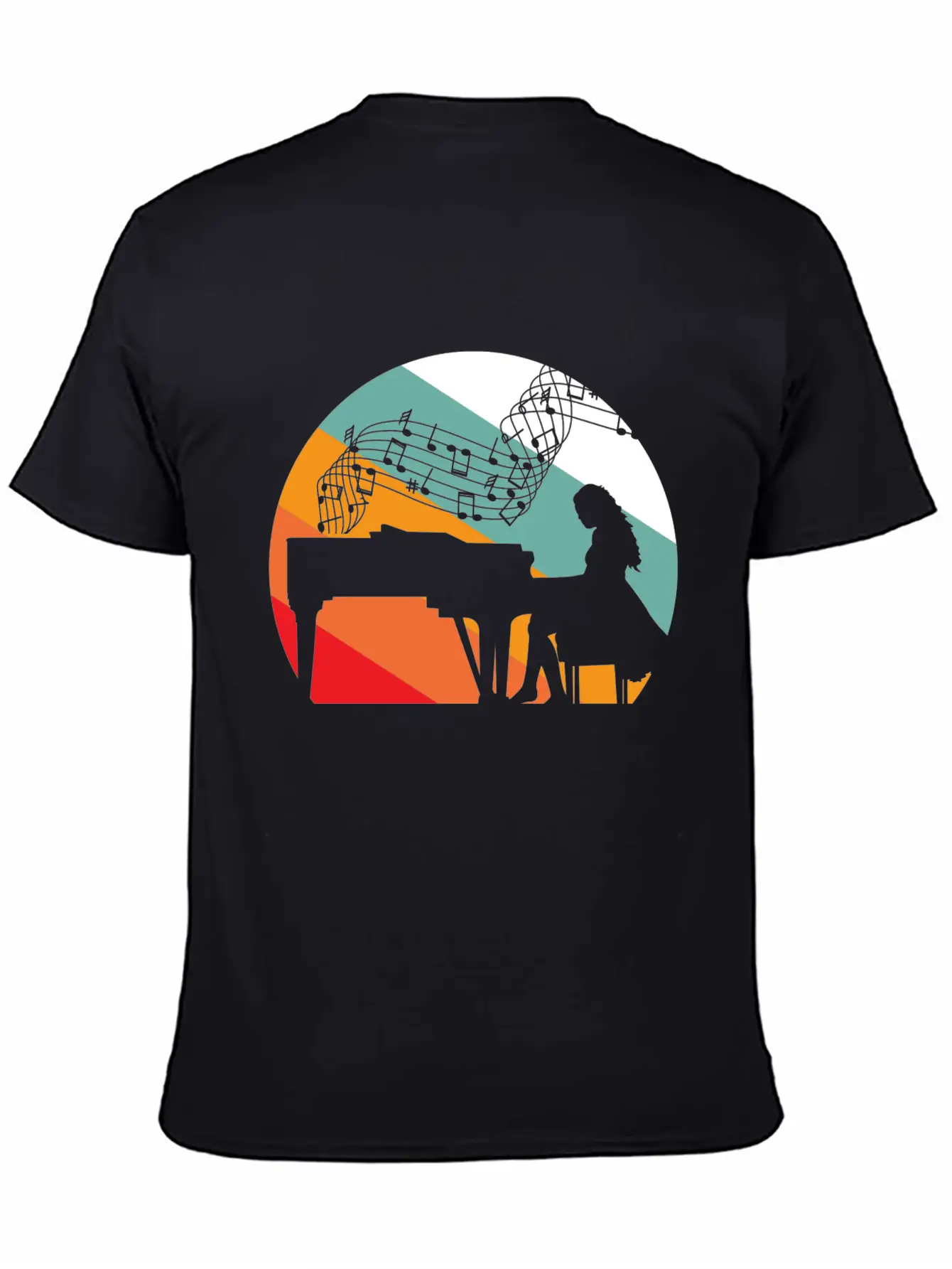 Piano Pianist Piano Pianist Woman Unisex Casual T-Shirt – Clean Design For Daily Comfort