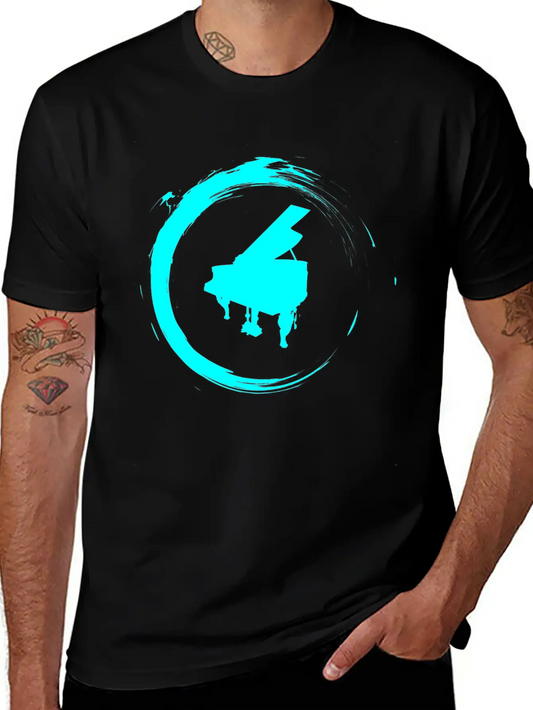 Piano Relaxed Everyday Tee – Lightweight And Durable Cotton