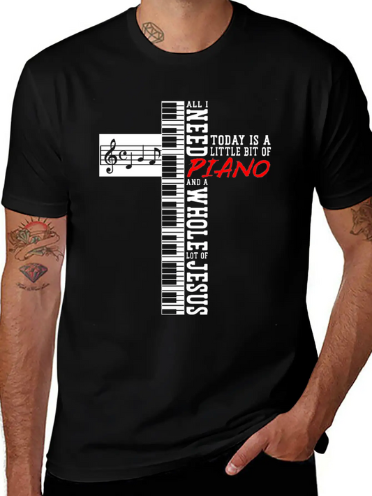 Piano Teacher Pianist Keyboard Timeless Short Sleeve Tee – Comfy And Minimalist Design