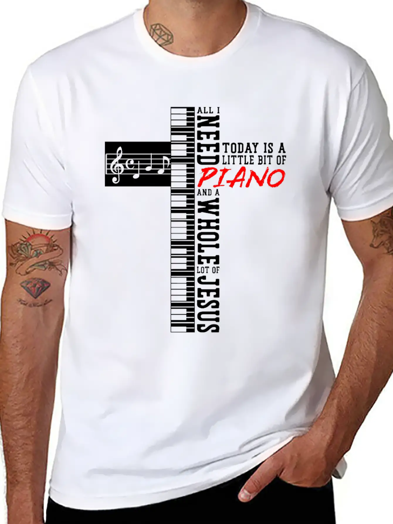 Piano Teacher Pianist Keyboard Timeless Short Sleeve Tee – Comfy And Minimalist Design