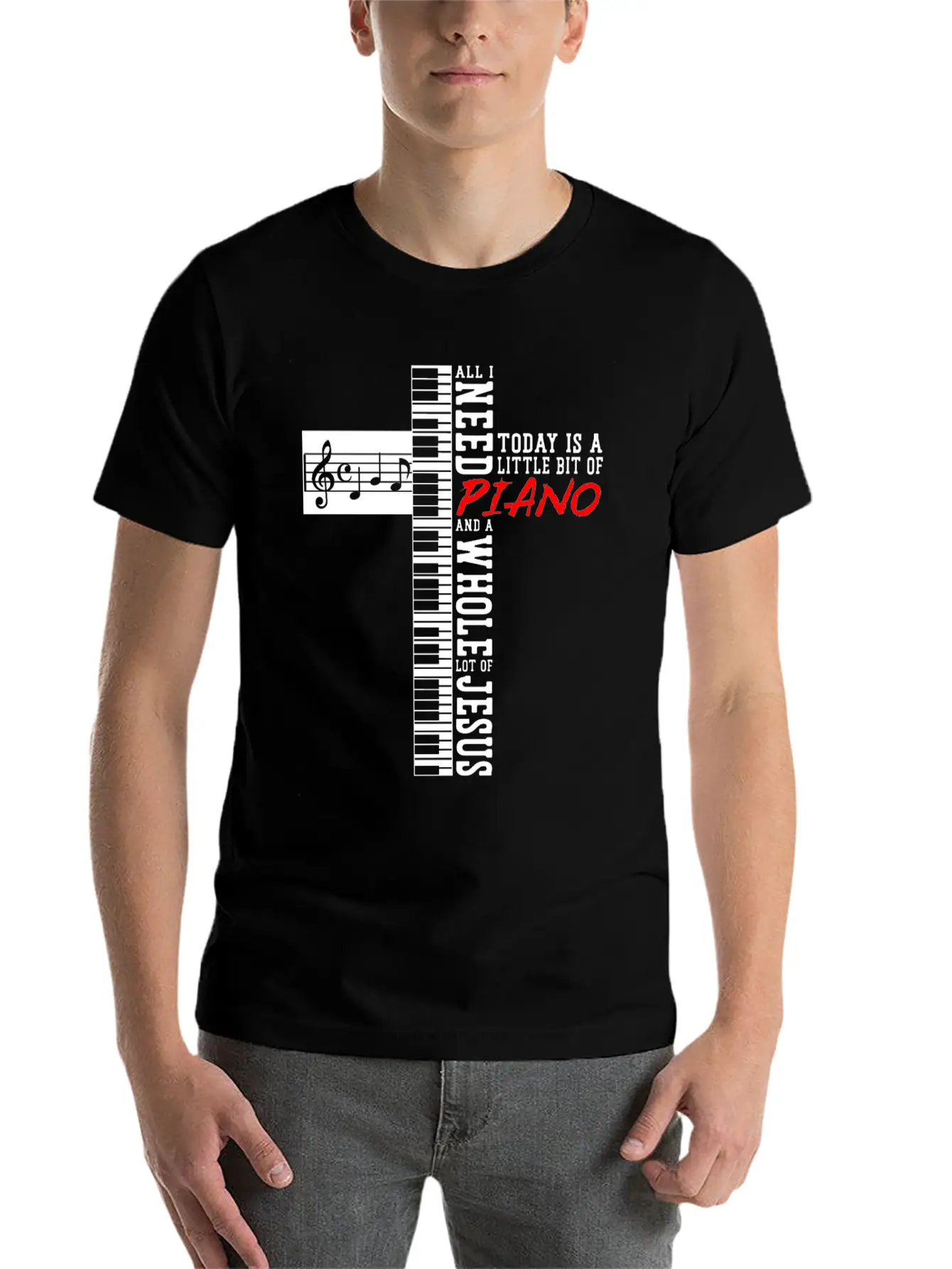 Piano Teacher Pianist Keyboard Timeless Short Sleeve Tee – Comfy And Minimalist Design