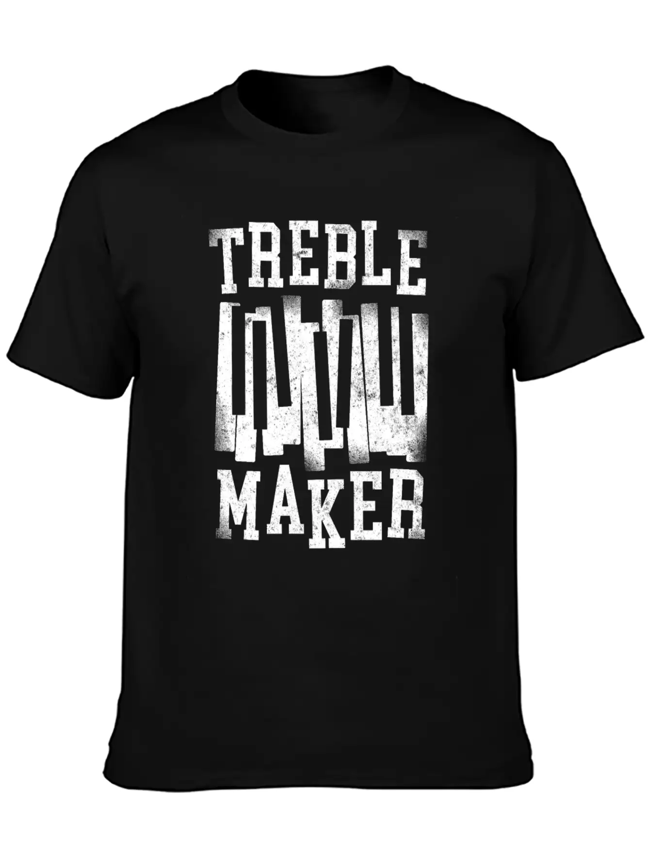 Piano Teacher Pianist Keyboard Unisex Short Sleeve Soft Cotton T-Shirt – Casual Everyday Wear