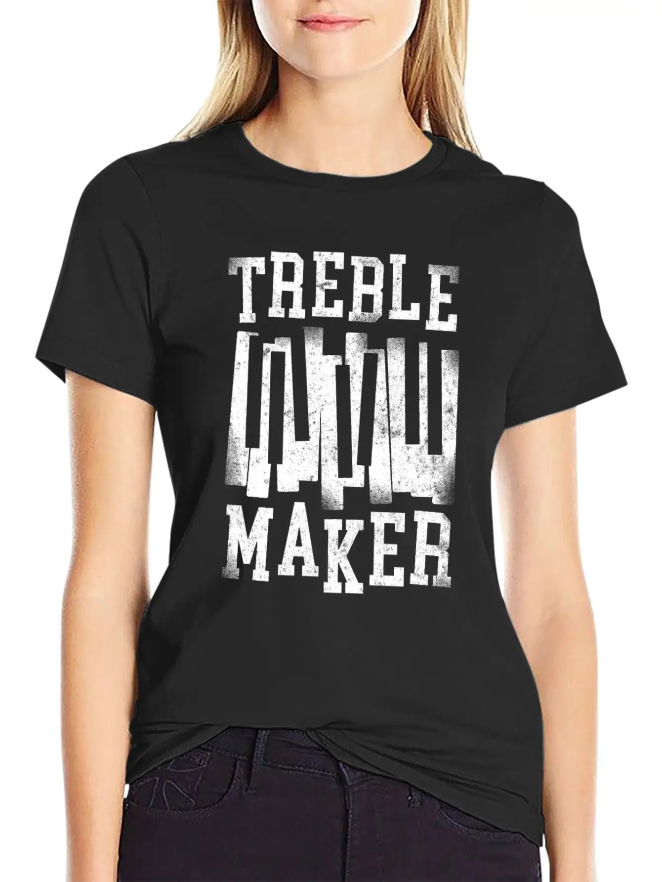 Piano Teacher Pianist Keyboard Unisex Short Sleeve Soft Cotton T-Shirt – Casual Everyday Wear