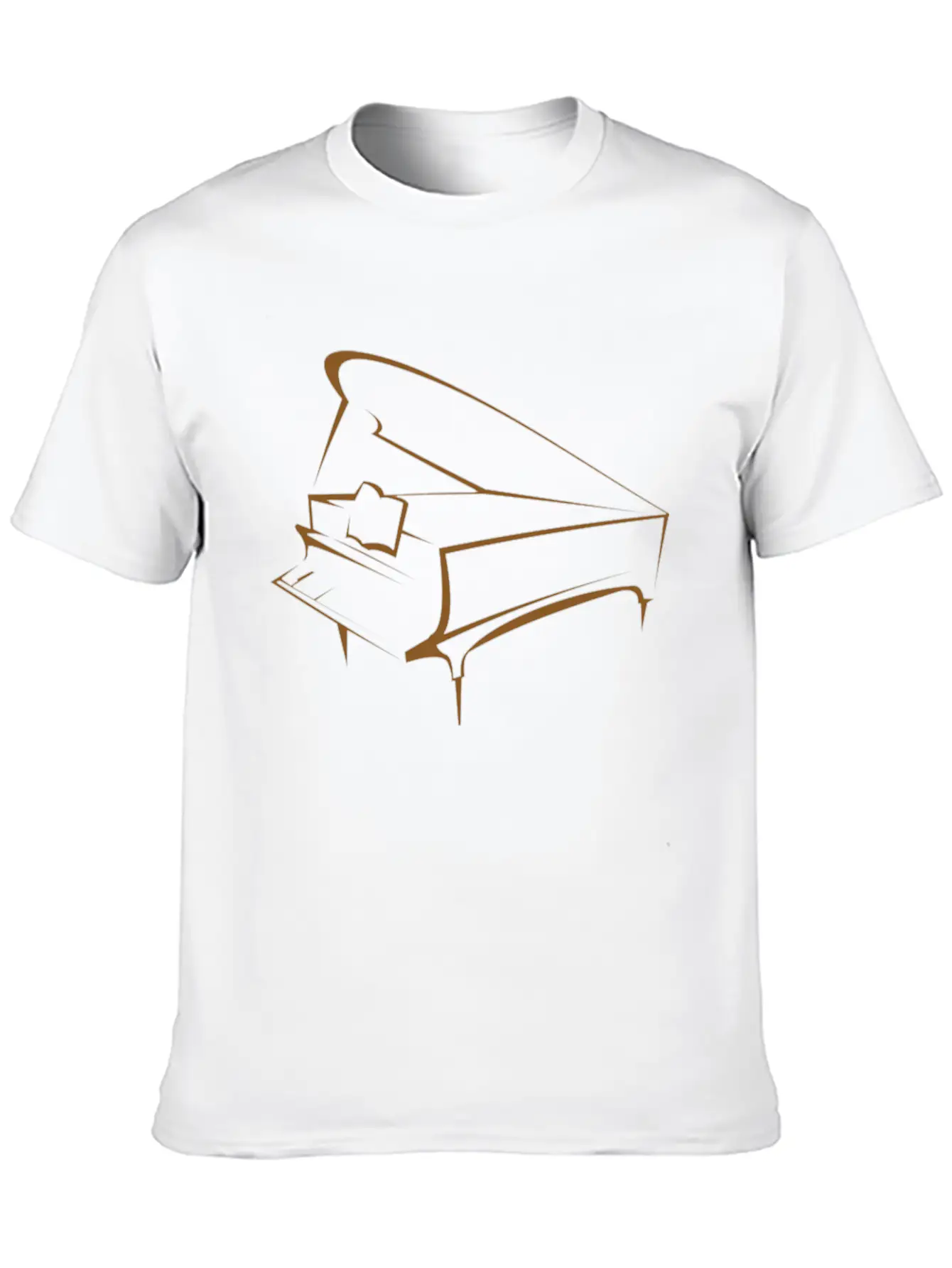 Piano Timeless Short Sleeve Tee – Comfy And Minimalist Design