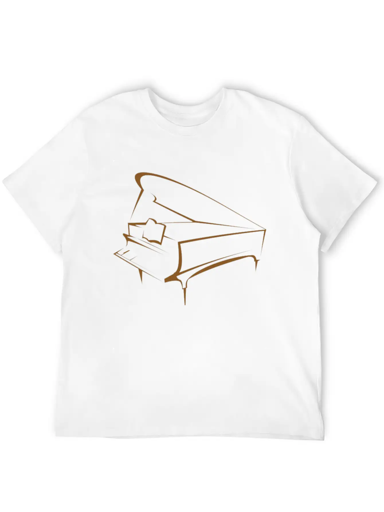 Piano Timeless Short Sleeve Tee – Comfy And Minimalist Design