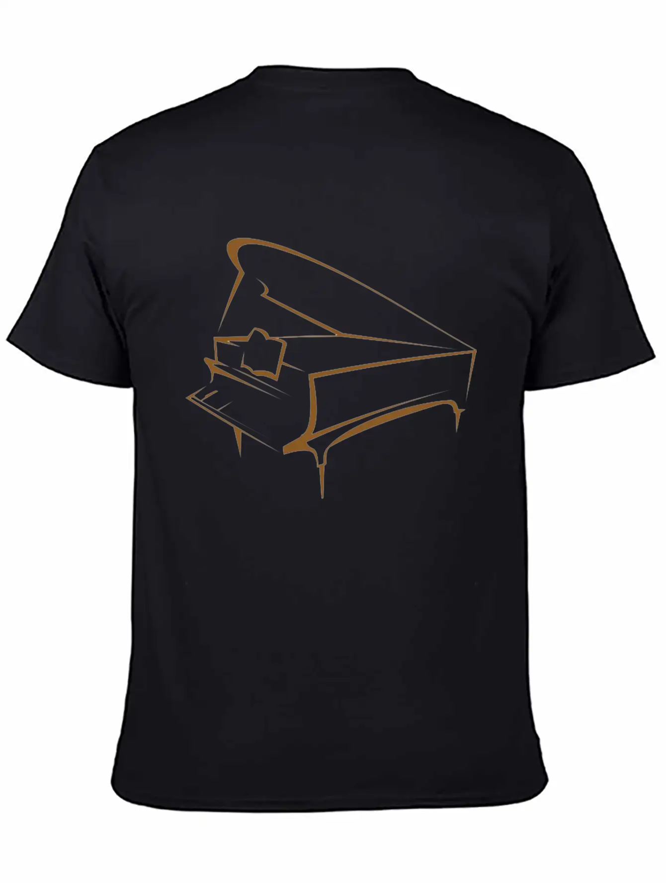 Piano Timeless Short Sleeve Tee – Comfy And Minimalist Design