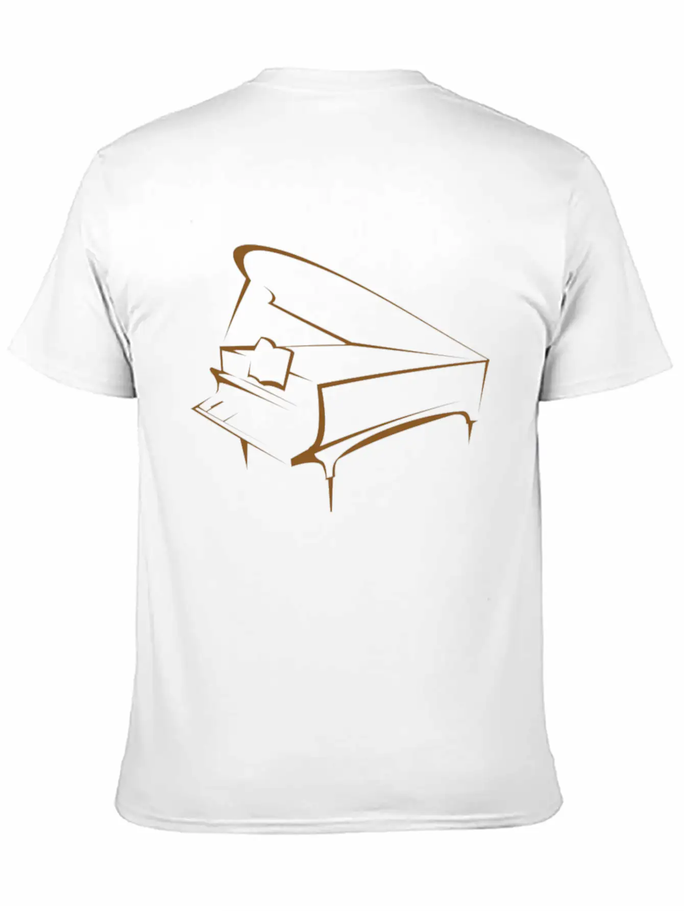 Piano Timeless Short Sleeve Tee – Comfy And Minimalist Design
