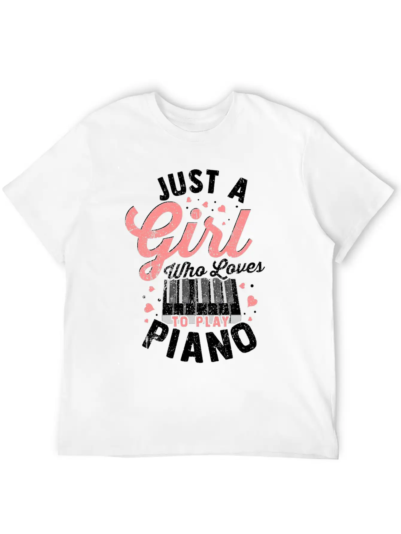 Piano Tshirt Piano Grand Piano Digital Piano Gift Unisex Short Sleeve Soft Cotton T-Shirt – Casual Everyday Wear