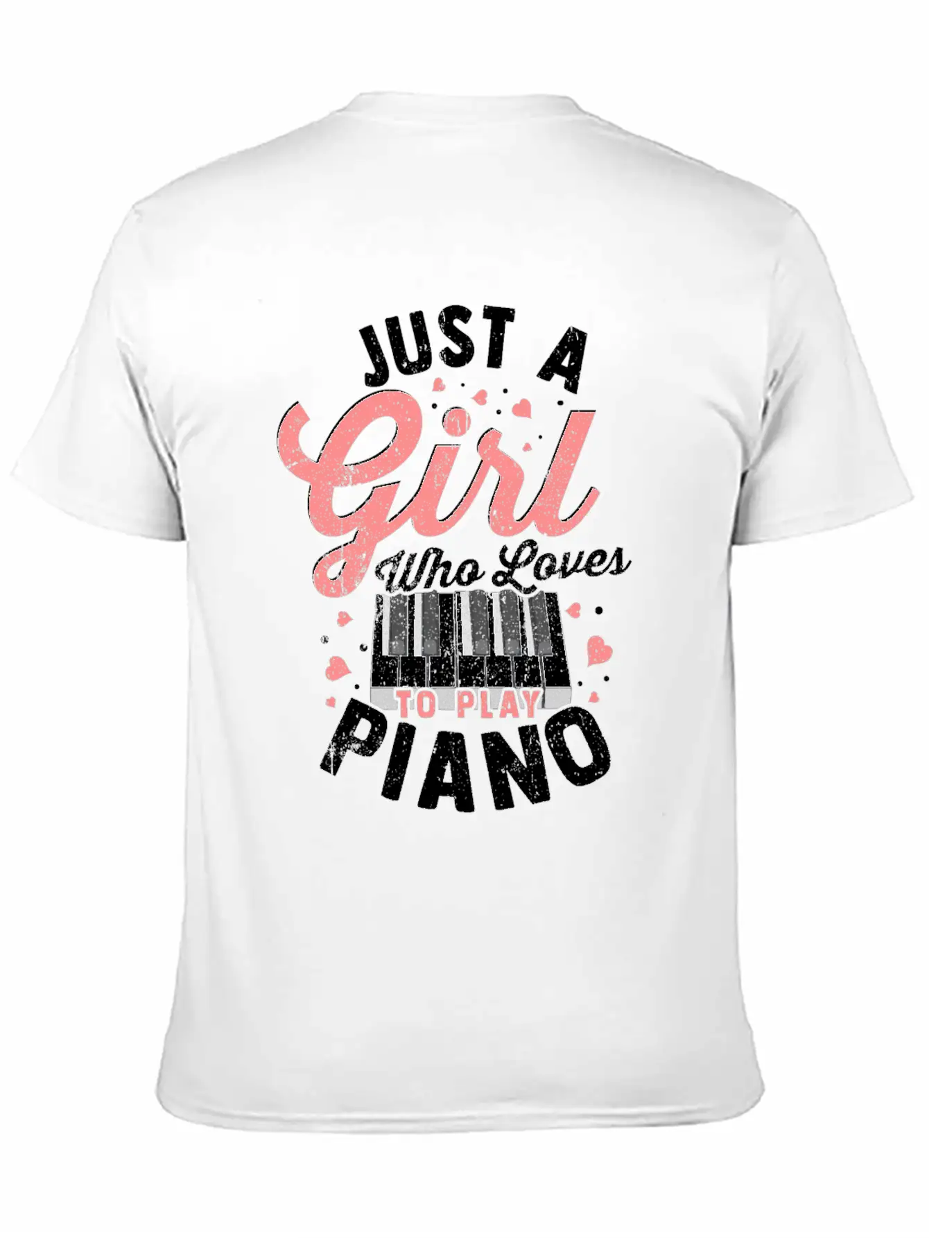 Piano Tshirt Piano Grand Piano Digital Piano Gift Unisex Short Sleeve Soft Cotton T-Shirt – Casual Everyday Wear