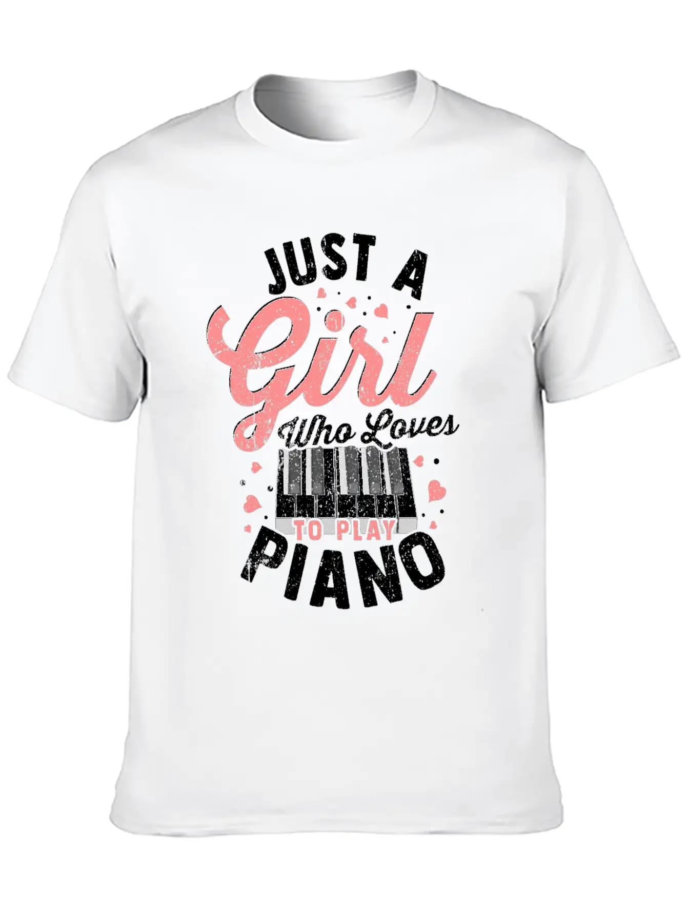 Piano Tshirt Piano Grand Piano Digital Piano Gift Unisex Short Sleeve Soft Cotton T-Shirt – Casual Everyday Wear