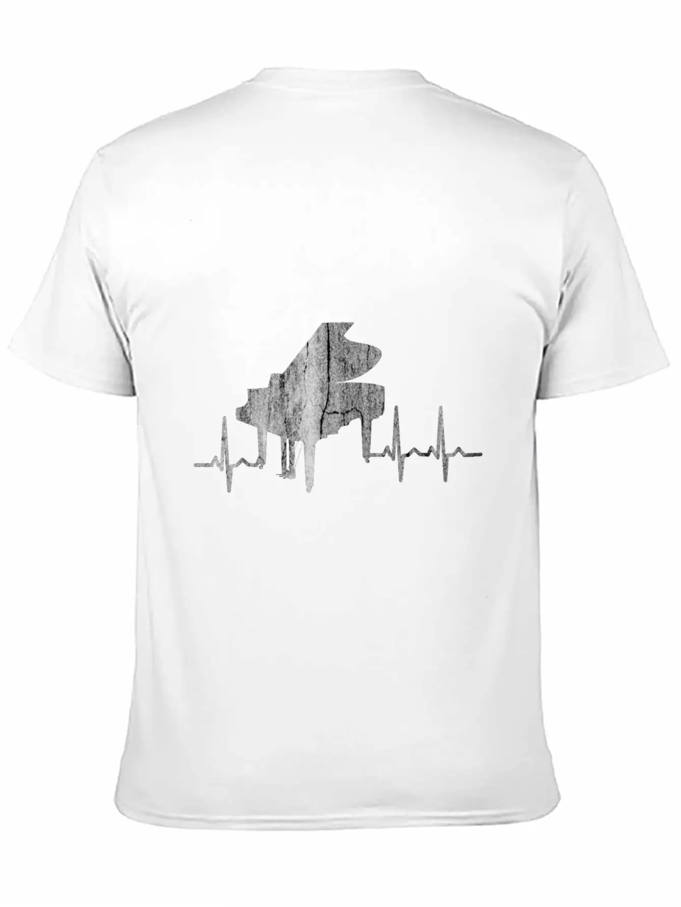 Piano Veins Unisex Casual T-Shirt – Clean Design For Daily Comfort