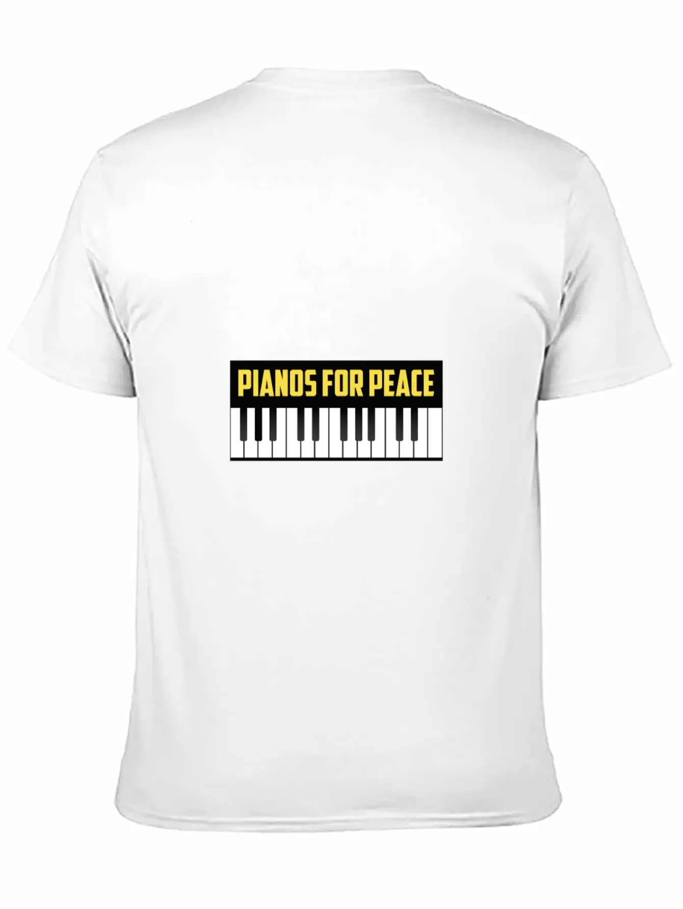 PIANOS FOR PEACE GIFT Comfortable Minimalist Graphic Tee – Summer Style Essential