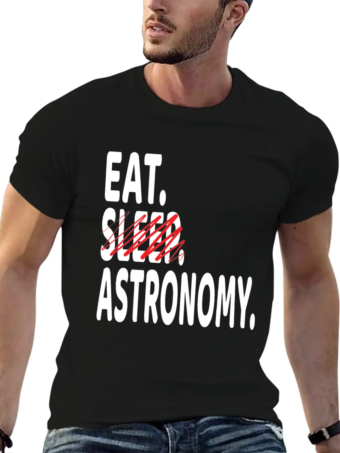 Pick Your Own Astronomical Obsession With This Unisex Casual T-Shirt – Clean Design For Daily Comfort