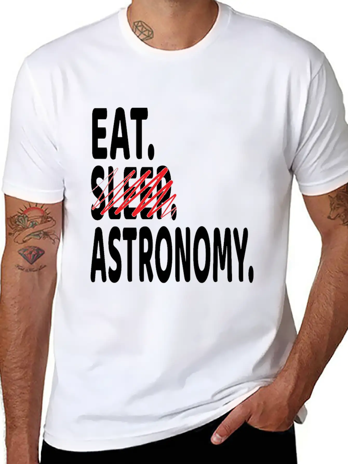 Pick Your Own Astronomical Obsession With This Unisex Casual T-Shirt – Clean Design For Daily Comfort