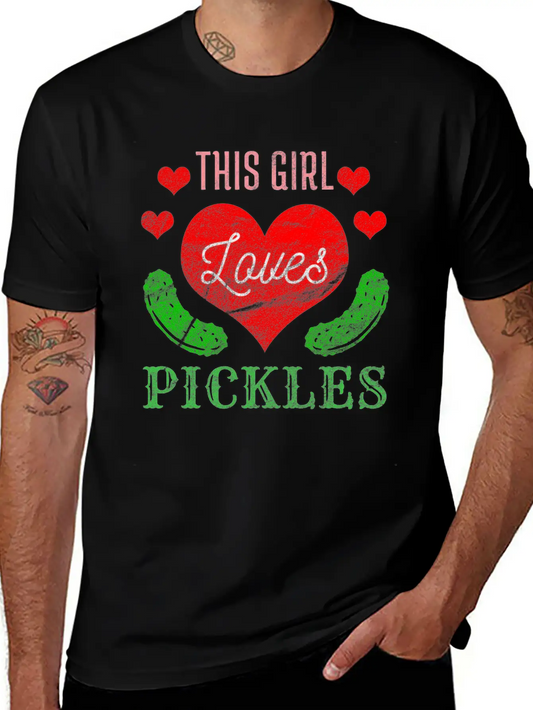 Pickle Pickles Cucumber Vegan Sour Pregnant Gift Basic Graphic T-Shirt – Daily Comfort In Soft Cotton