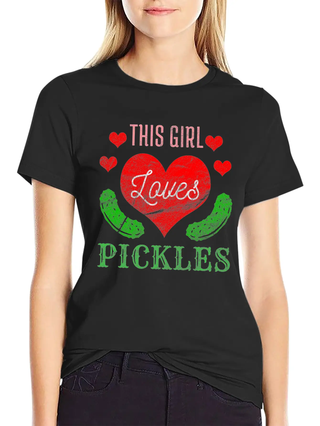 Pickle Pickles Cucumber Vegan Sour Pregnant Gift Basic Graphic T-Shirt – Daily Comfort In Soft Cotton
