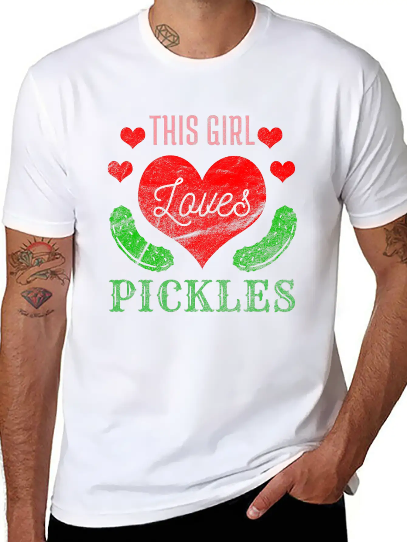Pickle Pickles Cucumber Vegan Sour Pregnant Gift Basic Graphic T-Shirt – Daily Comfort In Soft Cotton