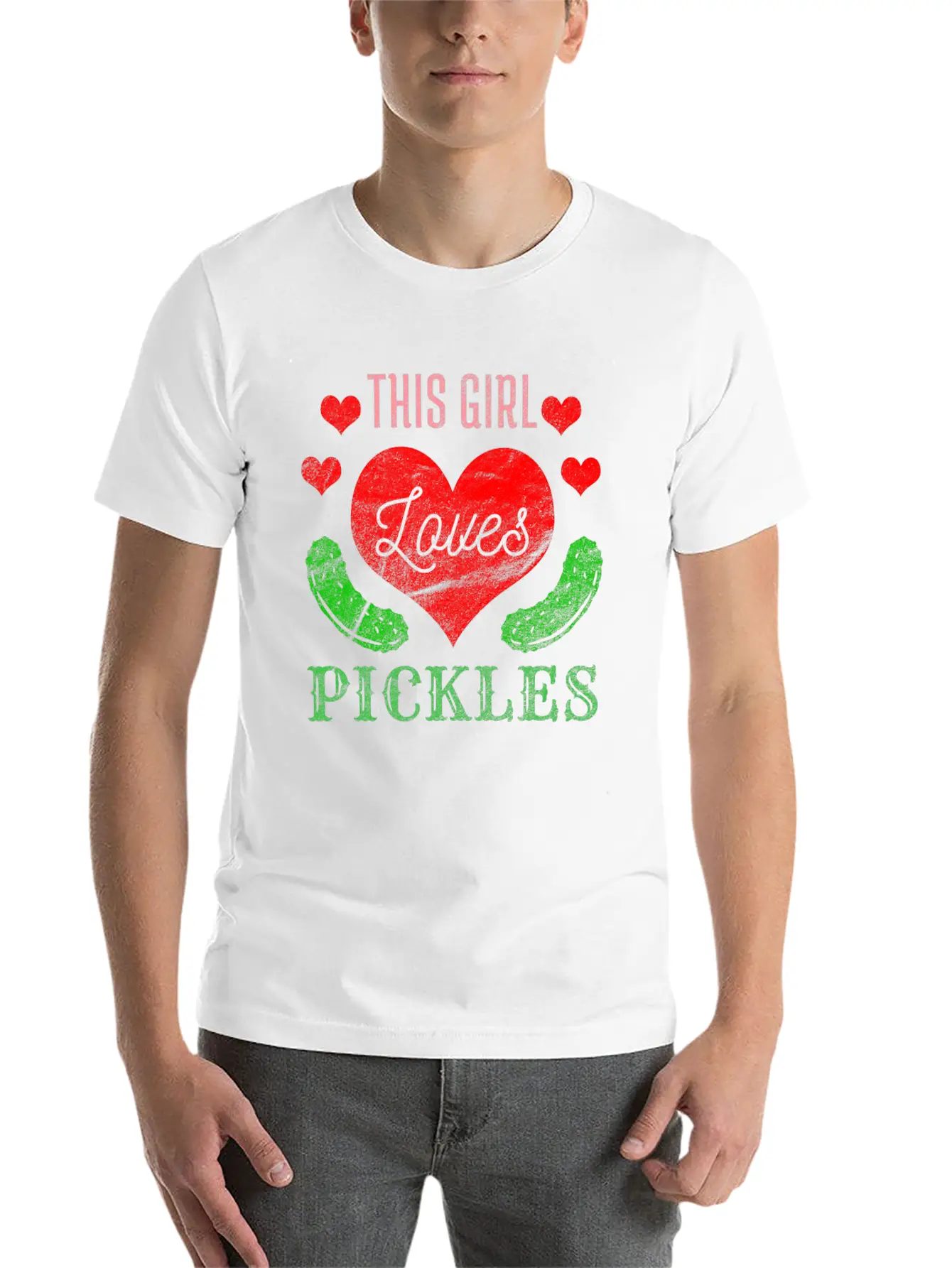 Pickle Pickles Cucumber Vegan Sour Pregnant Gift Basic Graphic T-Shirt – Daily Comfort In Soft Cotton