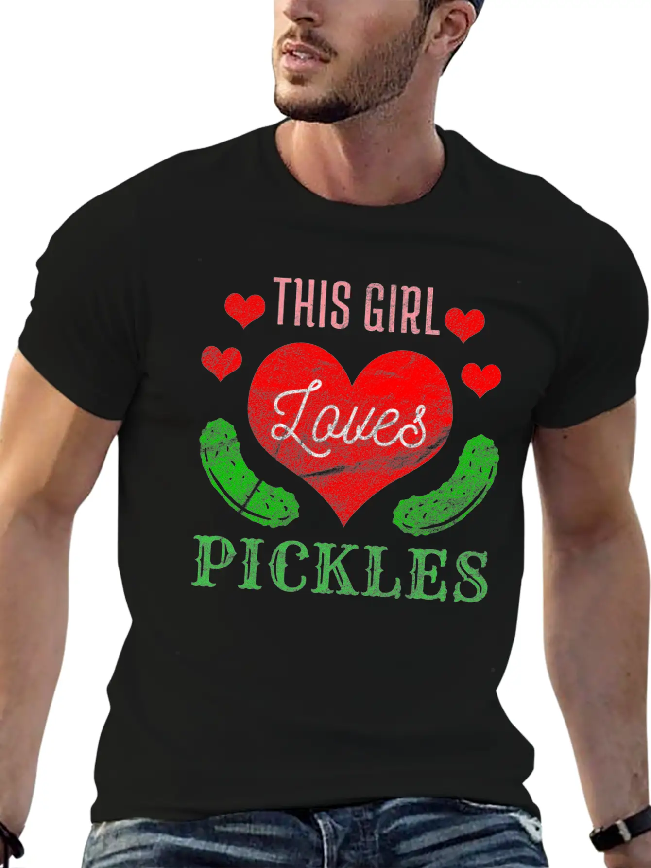Pickle Pickles Cucumber Vegan Sour Pregnant Gift Basic Graphic T-Shirt – Daily Comfort In Soft Cotton