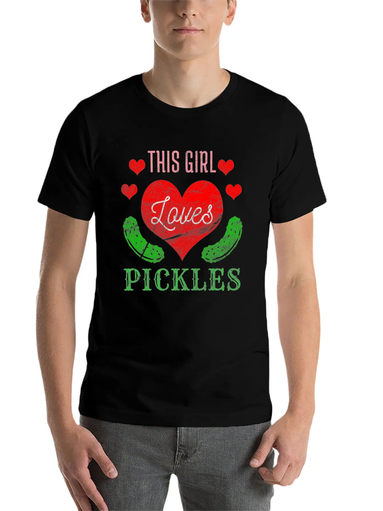 Pickle Pickles Cucumber Vegan Sour Pregnant Gift Basic Graphic T-Shirt – Daily Comfort In Soft Cotton