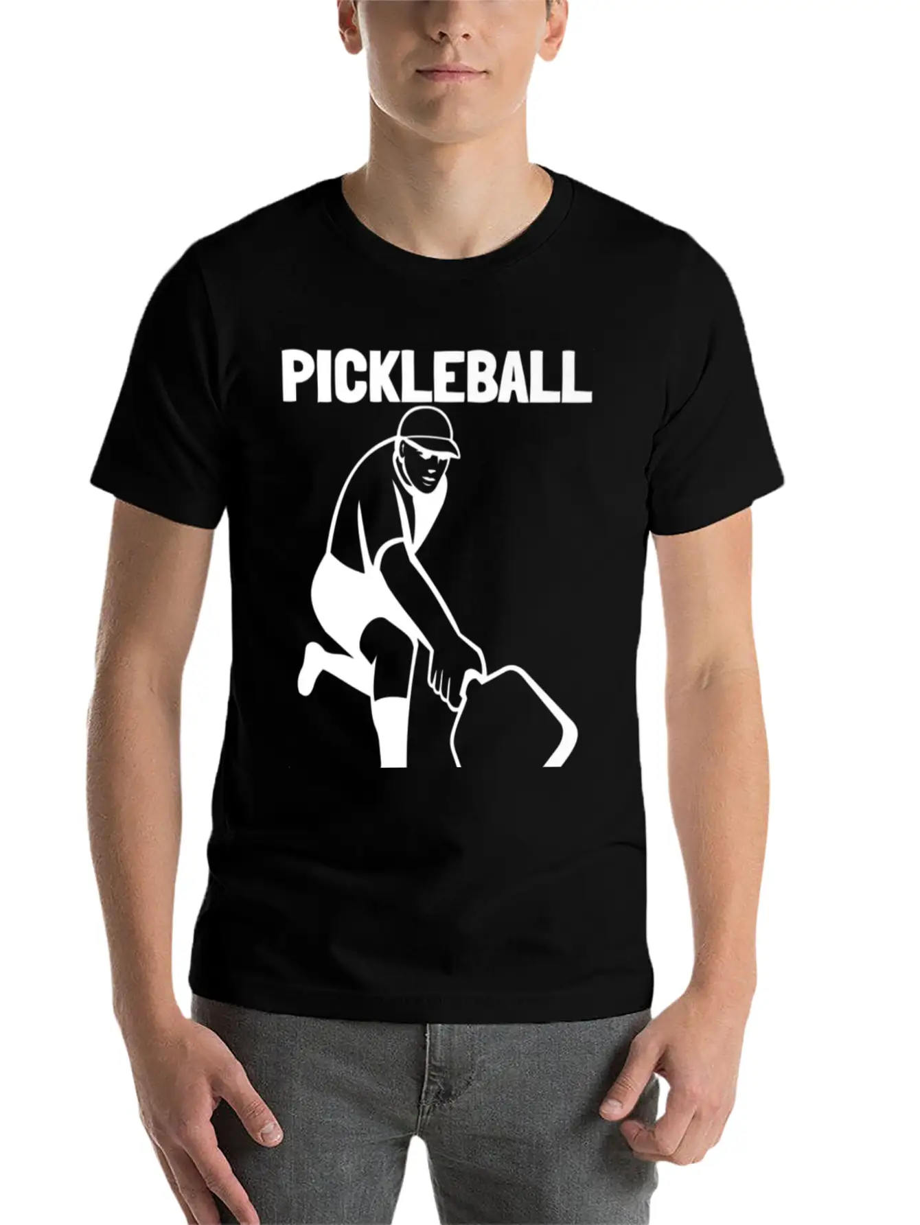 Pickleball Tee Men Clothing Premium Unisex Short Sleeve Soft Cotton T-Shirt – Casual Everyday Wear
