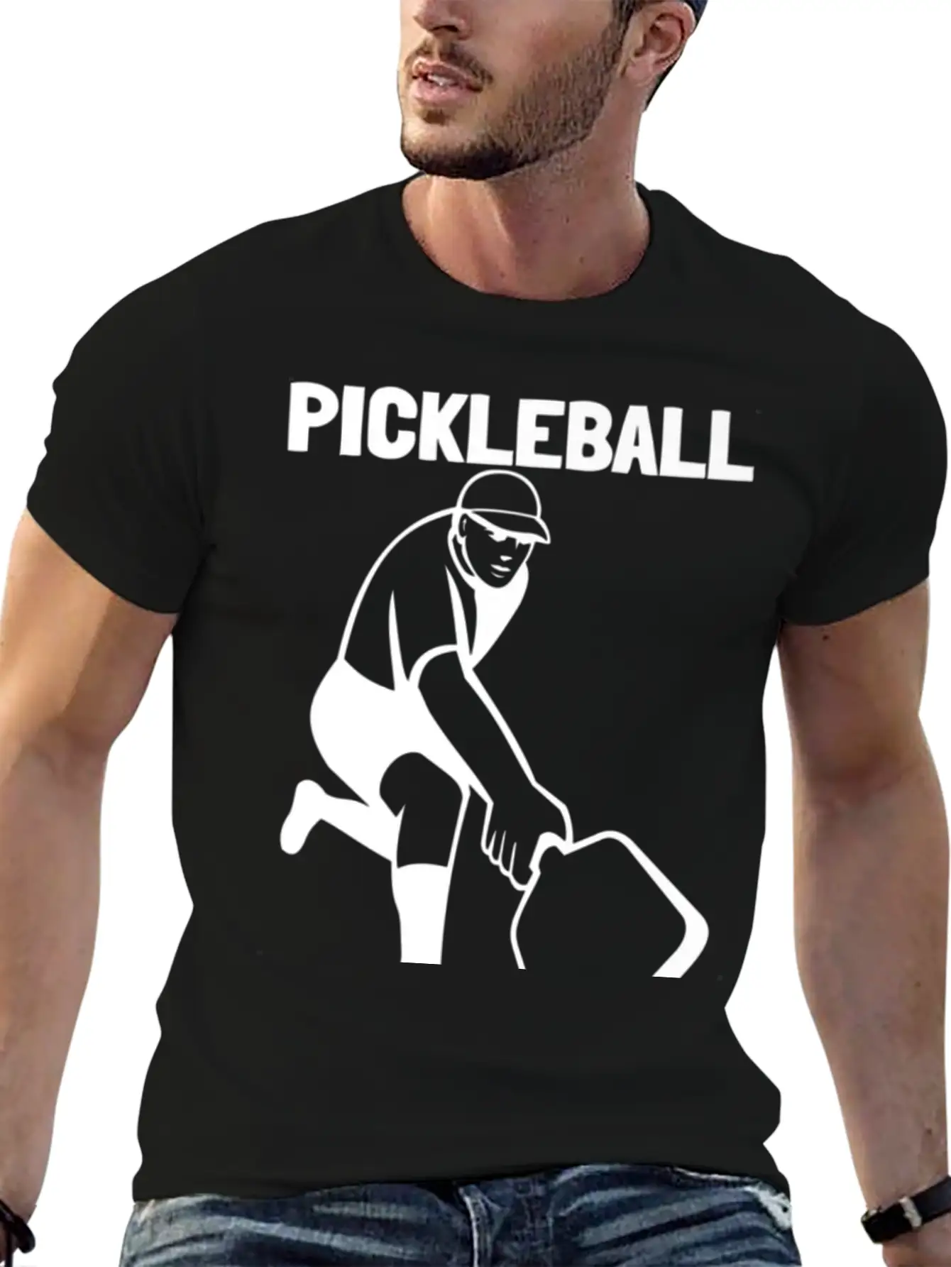 Pickleball Tee Men Clothing Premium Unisex Short Sleeve Soft Cotton T-Shirt – Casual Everyday Wear