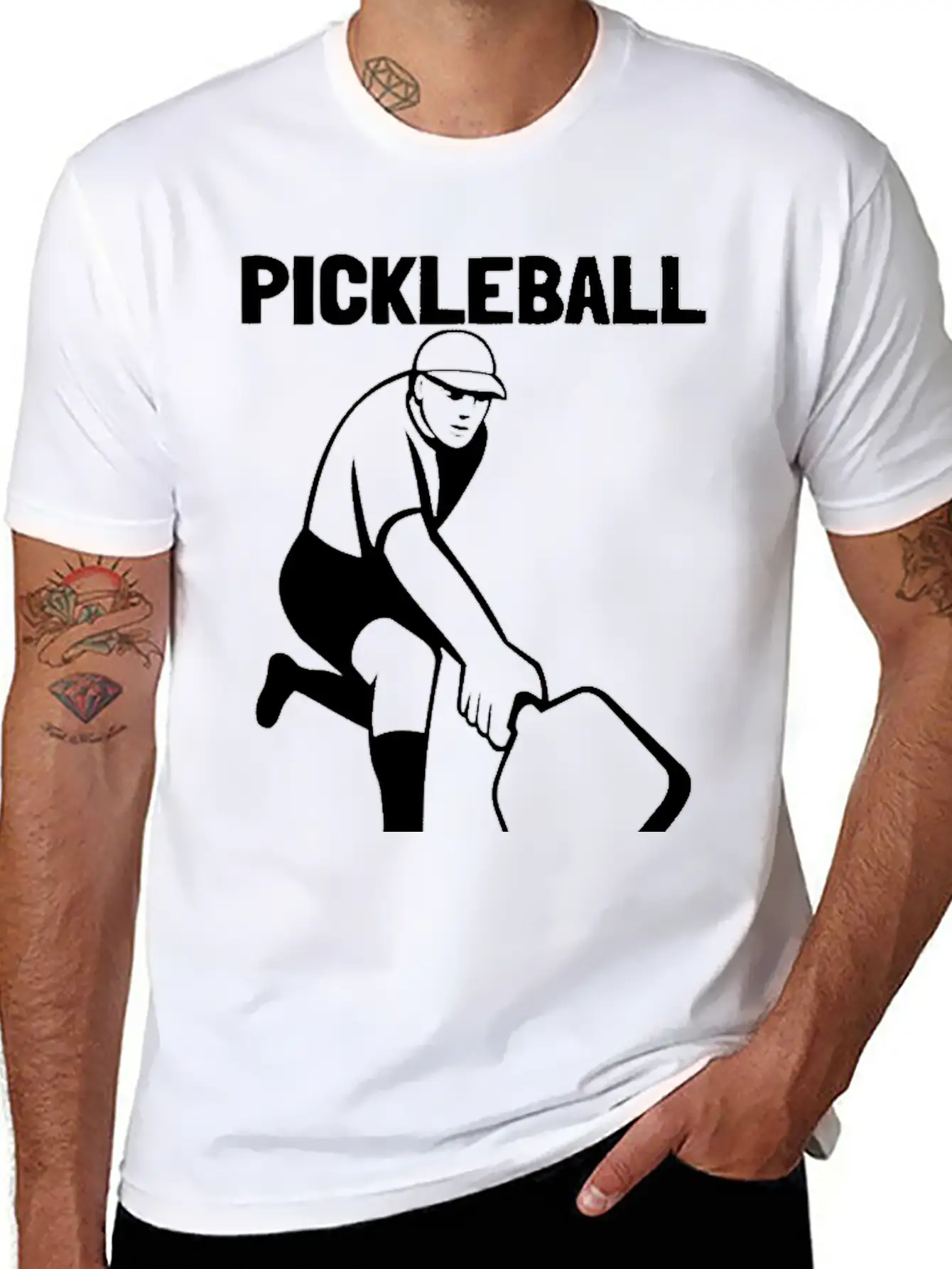 Pickleball Tee Men Clothing Premium Unisex Short Sleeve Soft Cotton T-Shirt – Casual Everyday Wear