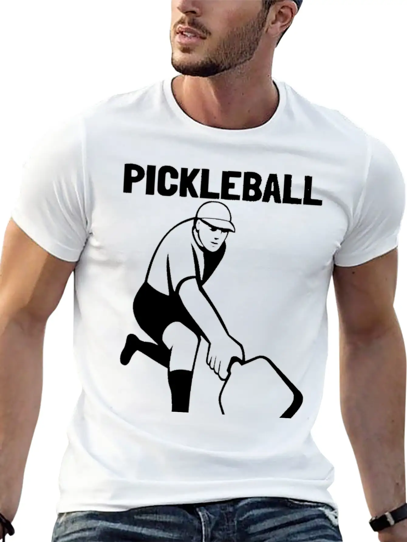 Pickleball Tee Men Clothing Premium Unisex Short Sleeve Soft Cotton T-Shirt – Casual Everyday Wear