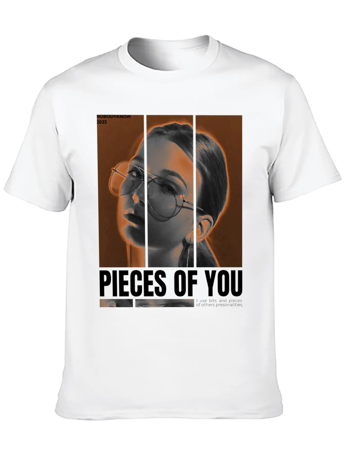 PIECES OF YOU Basic Graphic T-Shirt – Daily Comfort In Soft Cotton