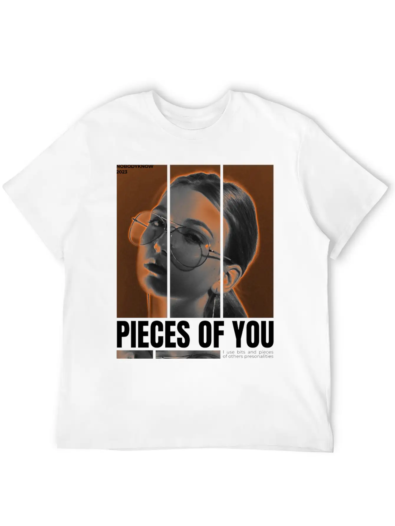 PIECES OF YOU Basic Graphic T-Shirt – Daily Comfort In Soft Cotton