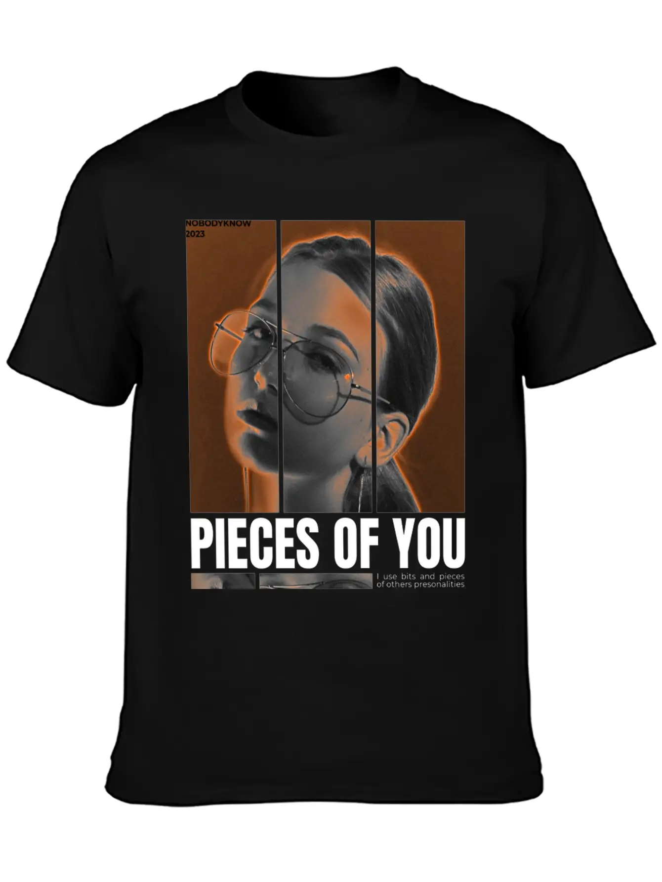 PIECES OF YOU Basic Graphic T-Shirt – Daily Comfort In Soft Cotton
